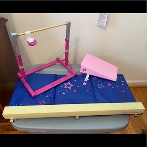 American Girl Gymnastics Set